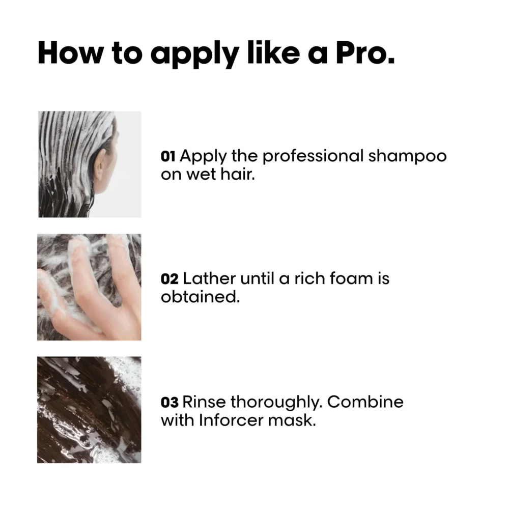L'Oréal Professionnel Inforcer Shampoo - Image 3